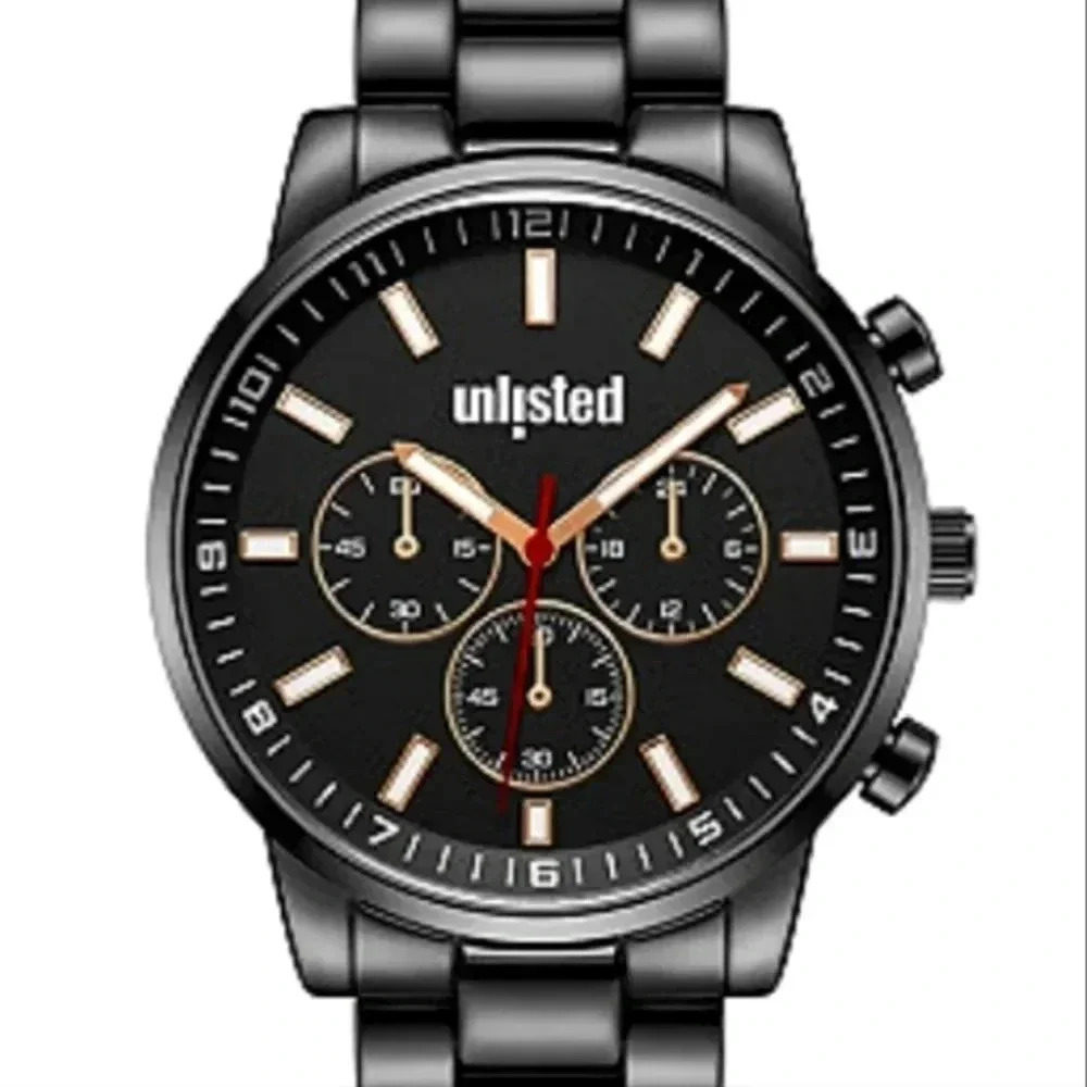 Kenneth Cole men's watch..blk..UNLISTED..NWT